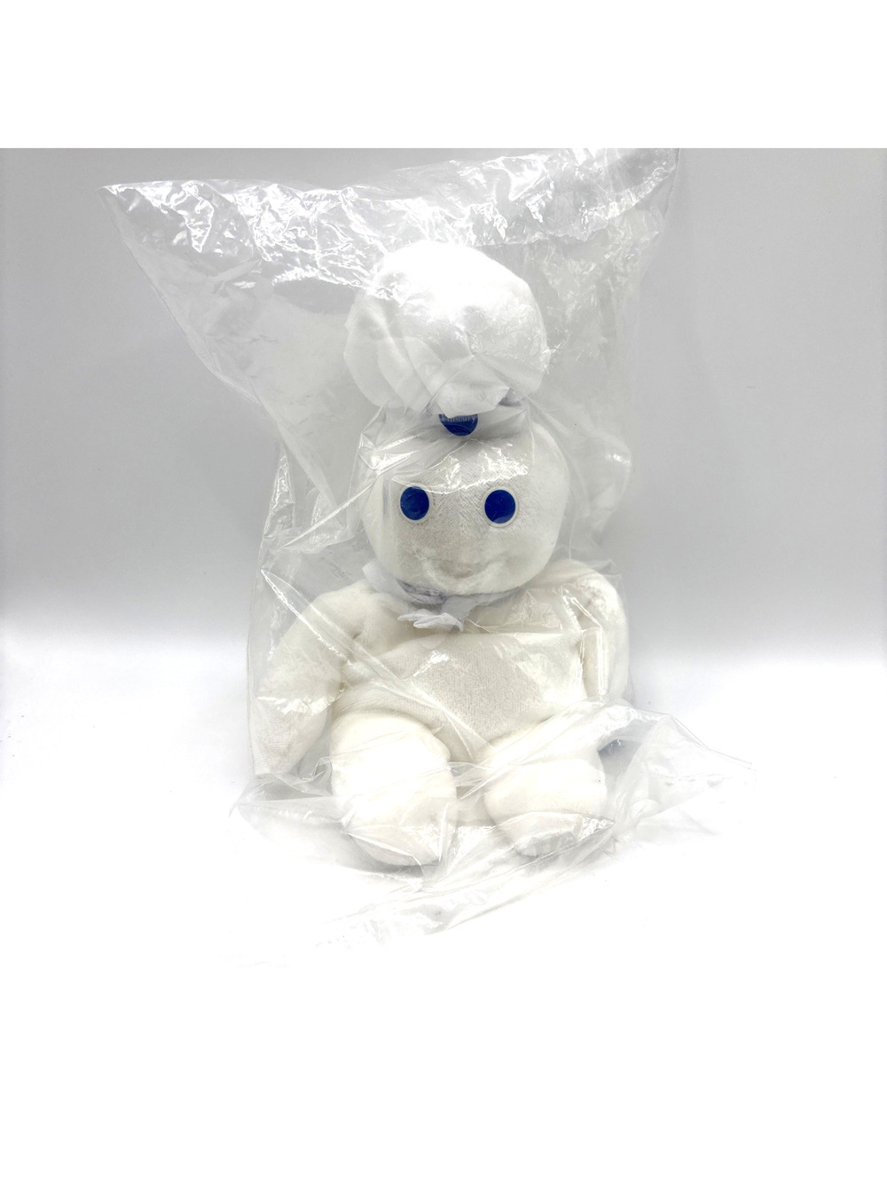 Vintage Pillsbury Doughboy 8" Bean Bag Plush Retired 1997 NIB Tags